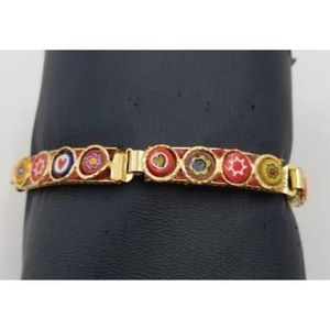 Vintage Micro Mosaic Bracelet